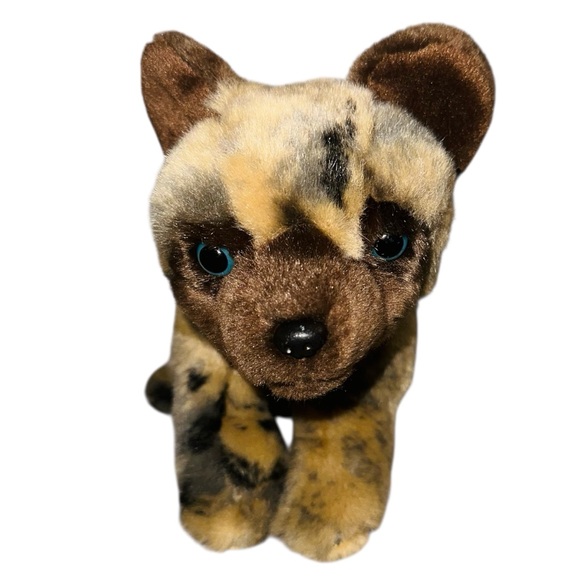 SOS Save Our Space African Wild Cape/Painted Dog Plush Animal Leosco Collection - Picture 2 of 11
